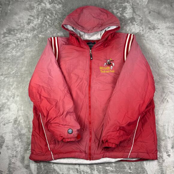 Holloway Other - VTG Holloway Hellgate track and field sun faded sportswear coat mens XL